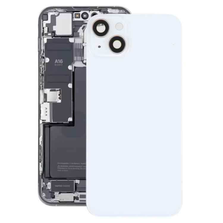 Glass Battery Back Cover with Holder for iPhone 14 Plus