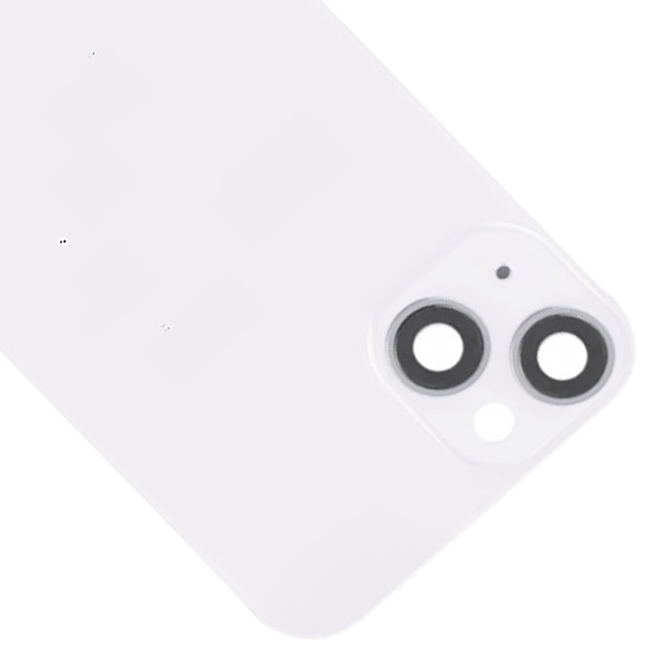 For iPhone 14 Plus Glass Battery Back Cover with Flash Bracket + Wireless Charging Module