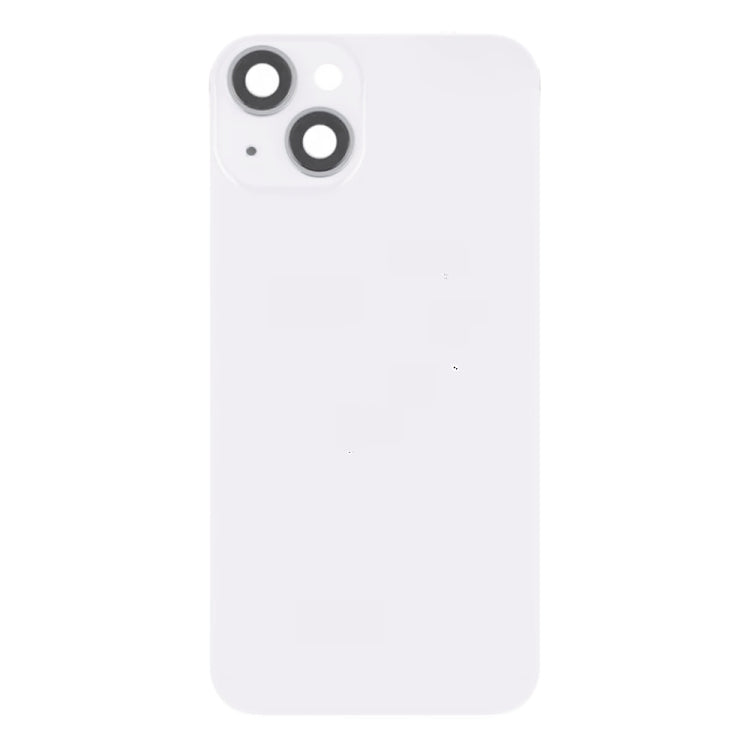 For iPhone 14 Glass Battery Back Cover with Flash Bracket + Wireless Charging Module