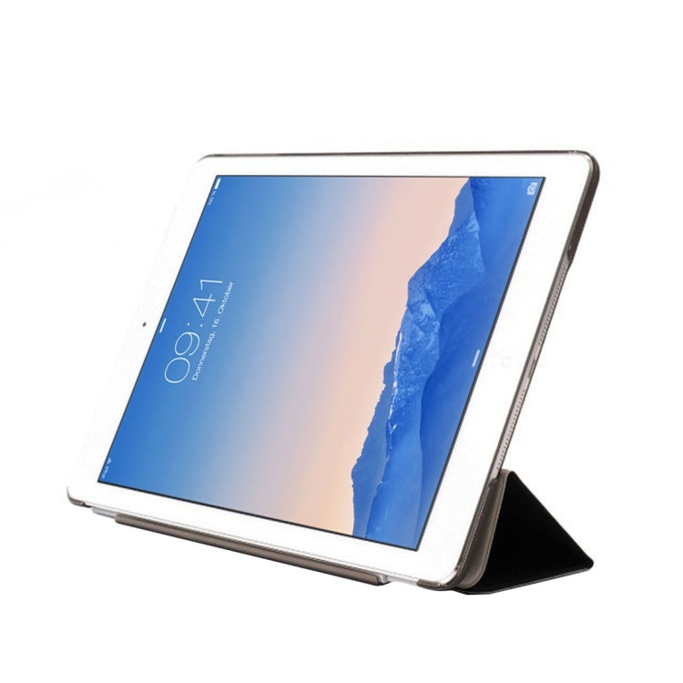 For iPad Air / iPad 5 Horizontal Flip Leather Case with Three-folding Holder