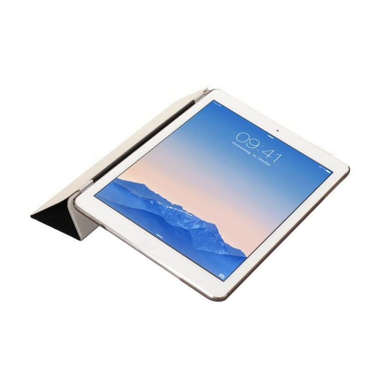 For iPad Air / iPad 5 Horizontal Flip Leather Case with Three-folding Holder