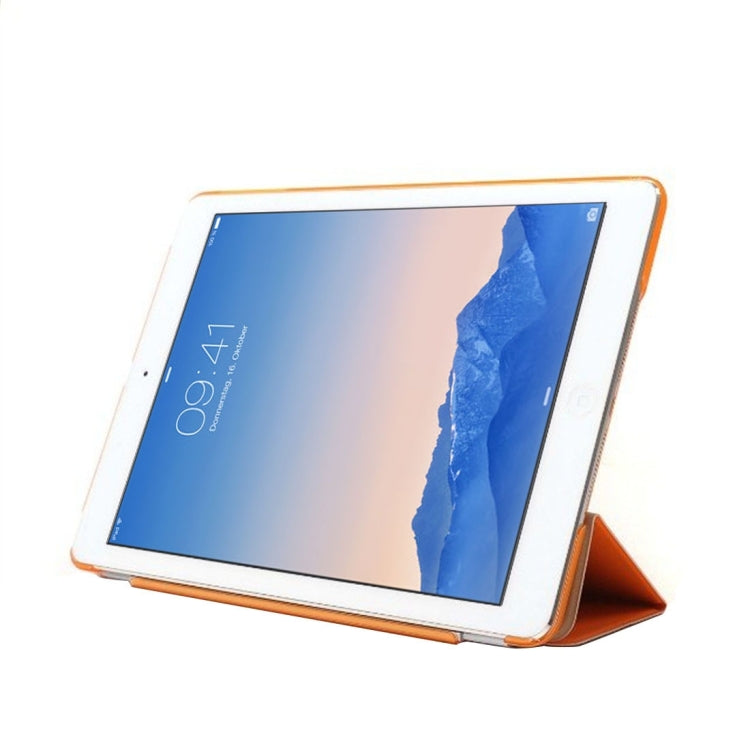 For iPad Air / iPad 5 Horizontal Flip Leather Case with Three-folding Holder