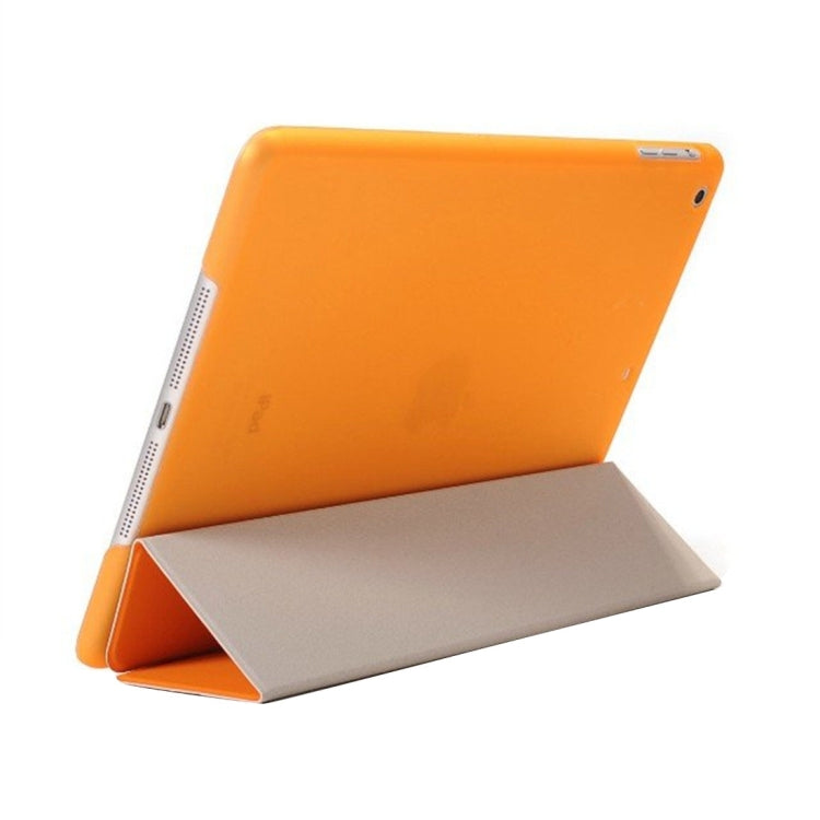 For iPad Air / iPad 5 Horizontal Flip Leather Case with Three-folding Holder