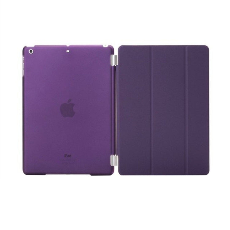 For iPad Air / iPad 5 Horizontal Flip Leather Case with Three-folding Holder