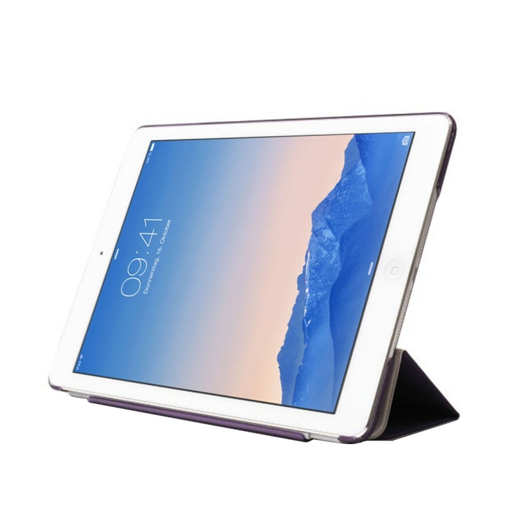 For iPad Air / iPad 5 Horizontal Flip Leather Case with Three-folding Holder