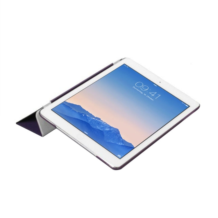 For iPad Air / iPad 5 Horizontal Flip Leather Case with Three-folding Holder