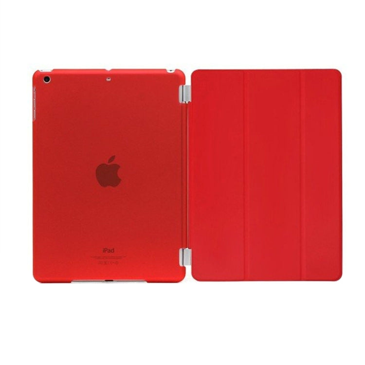 For iPad Air / iPad 5 Horizontal Flip Leather Case with Three-folding Holder