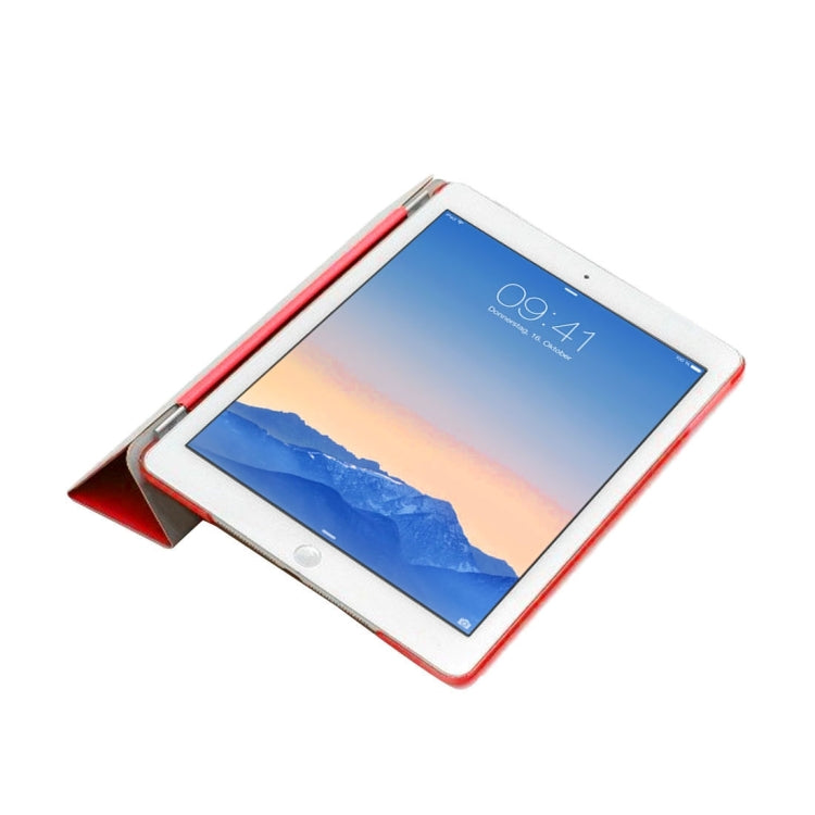 For iPad Air / iPad 5 Horizontal Flip Leather Case with Three-folding Holder