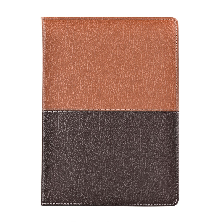 For iPad Air / iPad 5 Double Color Horizontal Flip PU Leather Case with Holder & Card Slots & Wallet & Hand Straps