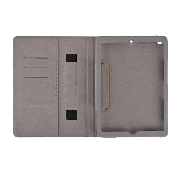 For iPad Air / iPad 5 Double Color Horizontal Flip PU Leather Case with Holder & Card Slots & Wallet & Hand Straps