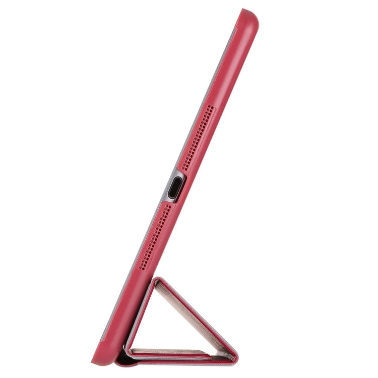 For iPad Air / iPad 5 Crazy Horse Texture Horizontal Flip Leather Case with 4-folding Holder
