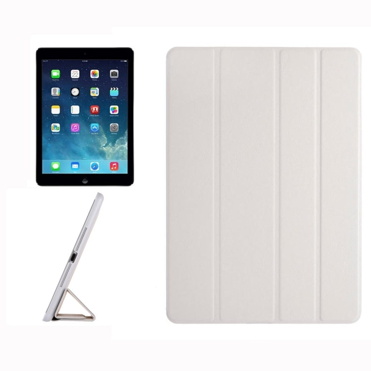 For iPad Air / iPad 5 Crazy Horse Texture Horizontal Flip Leather Case with 4-folding Holder