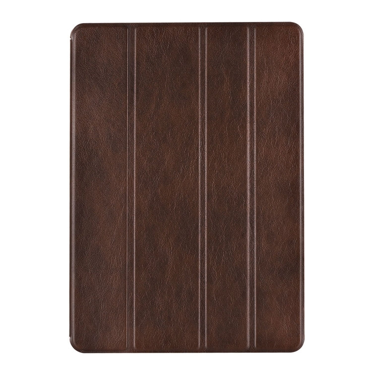For iPad Air / iPad 5 Crazy Horse Texture Horizontal Flip Leather Case with 4-folding Holder