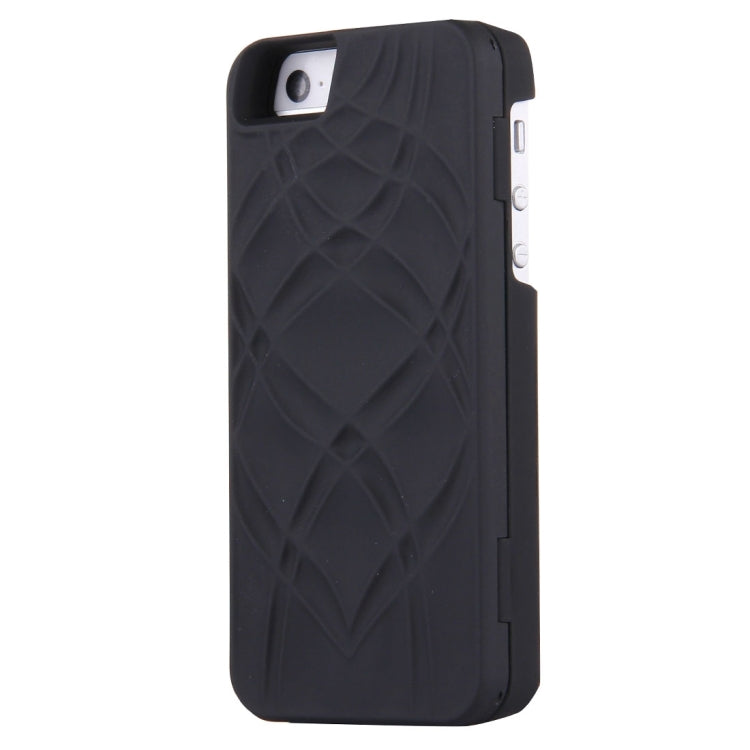 For iPhone 5 & 5s & SE Back Cover Style Mirror Hard Case with Card Slot