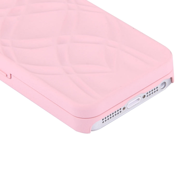For iPhone 5 & 5s & SE Back Cover Style Mirror Hard Case with Card Slot