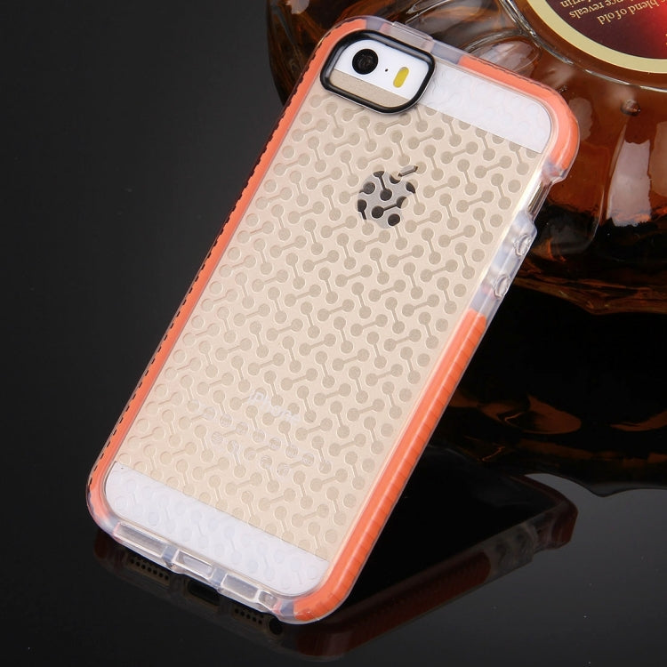 For iPhone 5 & 5s & SE Dumbbell Texture TPU Protective Case