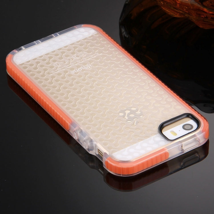 For iPhone 5 & 5s & SE Dumbbell Texture TPU Protective Case