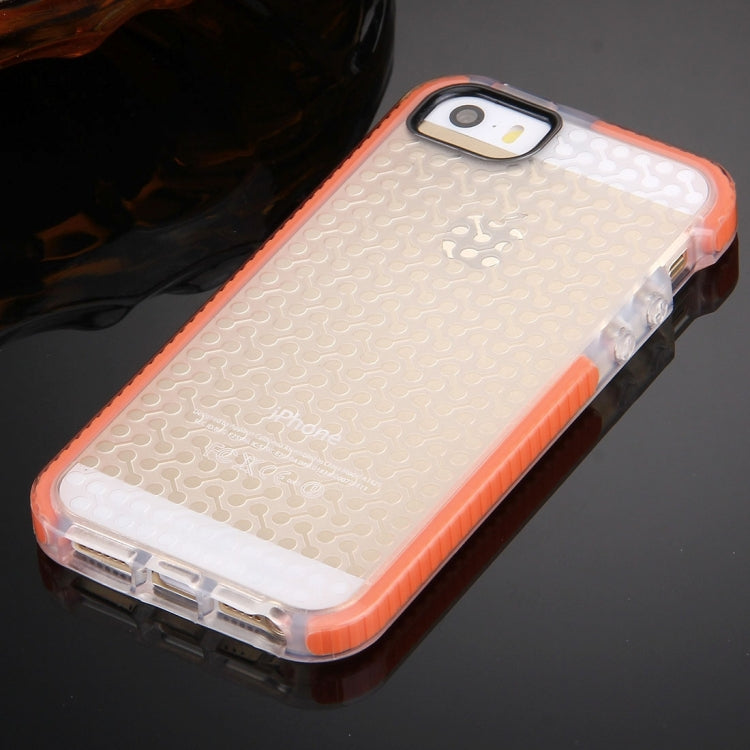 For iPhone 5 & 5s & SE Dumbbell Texture TPU Protective Case