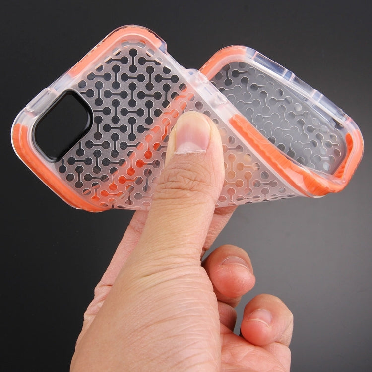 For iPhone 5 & 5s & SE Dumbbell Texture TPU Protective Case