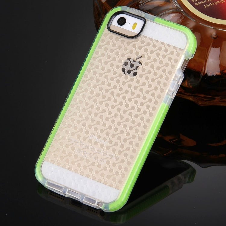 For iPhone 5 & 5s & SE Dumbbell Texture TPU Protective Case