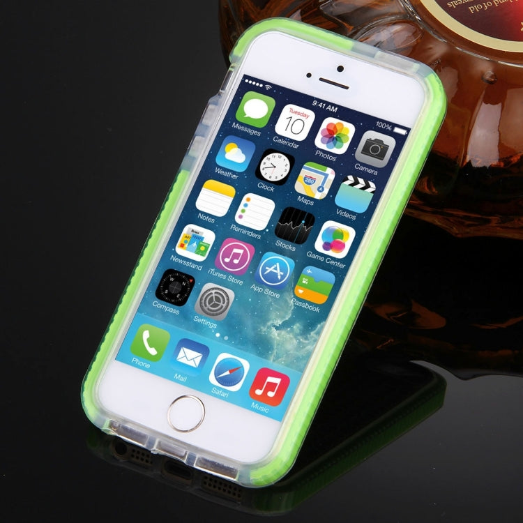 For iPhone 5 & 5s & SE Dumbbell Texture TPU Protective Case