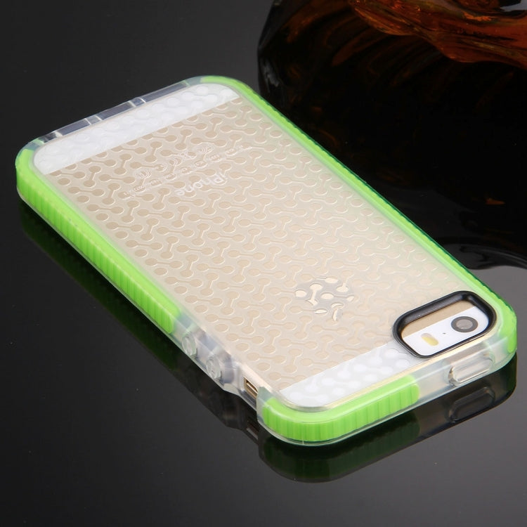 For iPhone 5 & 5s & SE Dumbbell Texture TPU Protective Case