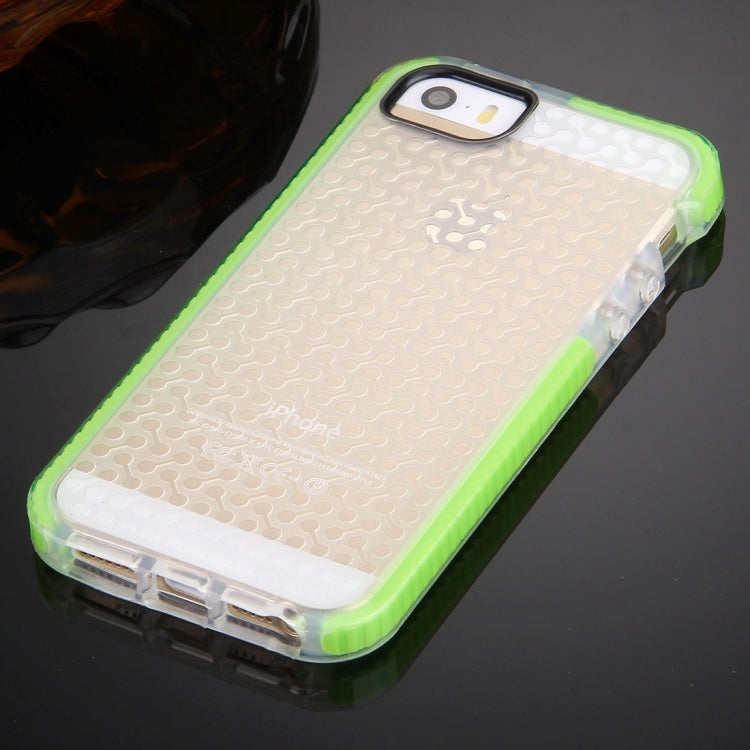 For iPhone 5 & 5s & SE Dumbbell Texture TPU Protective Case