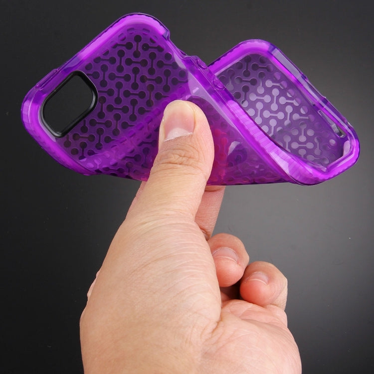 For iPhone 5 & 5s & SE Dumbbell Texture TPU Protective Case