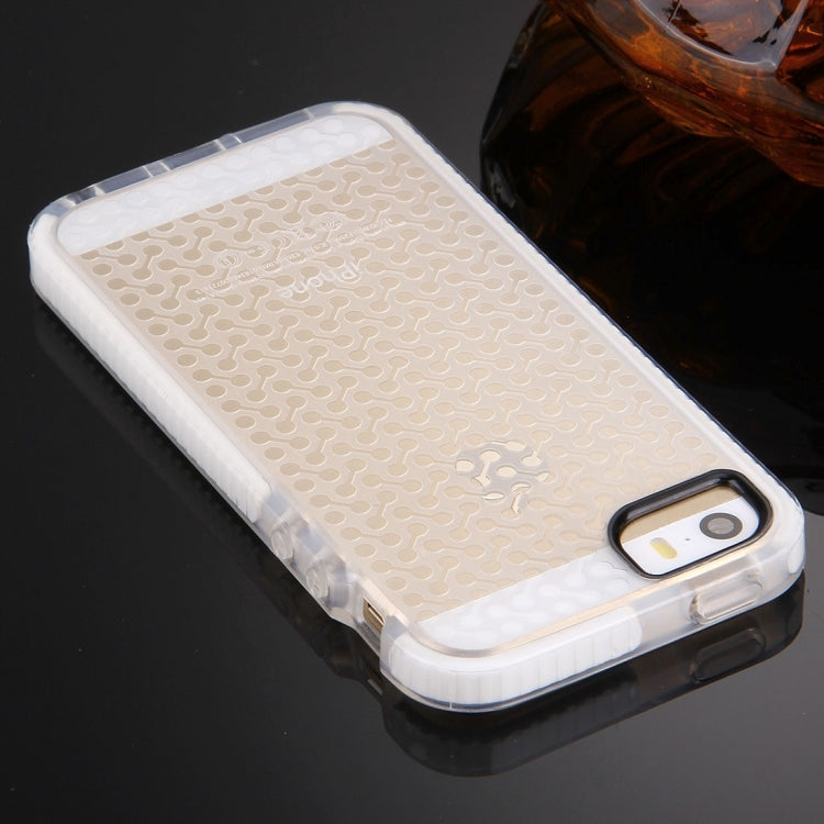 For iPhone 5 & 5s & SE Dumbbell Texture TPU Protective Case