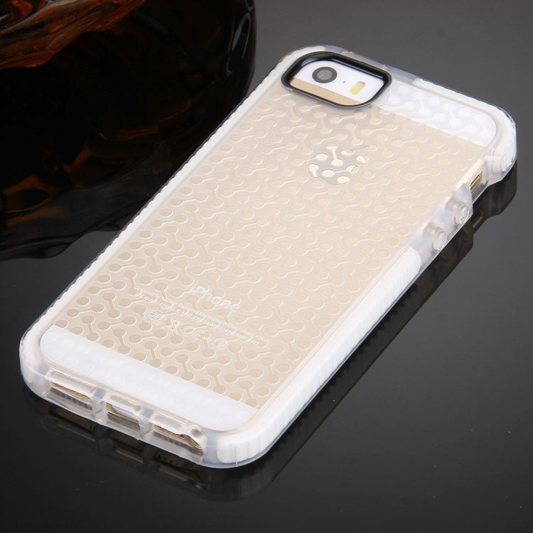 For iPhone 5 & 5s & SE Dumbbell Texture TPU Protective Case