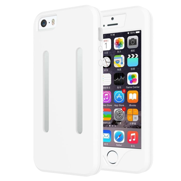 2 in 1 for iPhone 5 & 5S & SE Dual Control Sport Armband with Detachable Premium Silicone Case