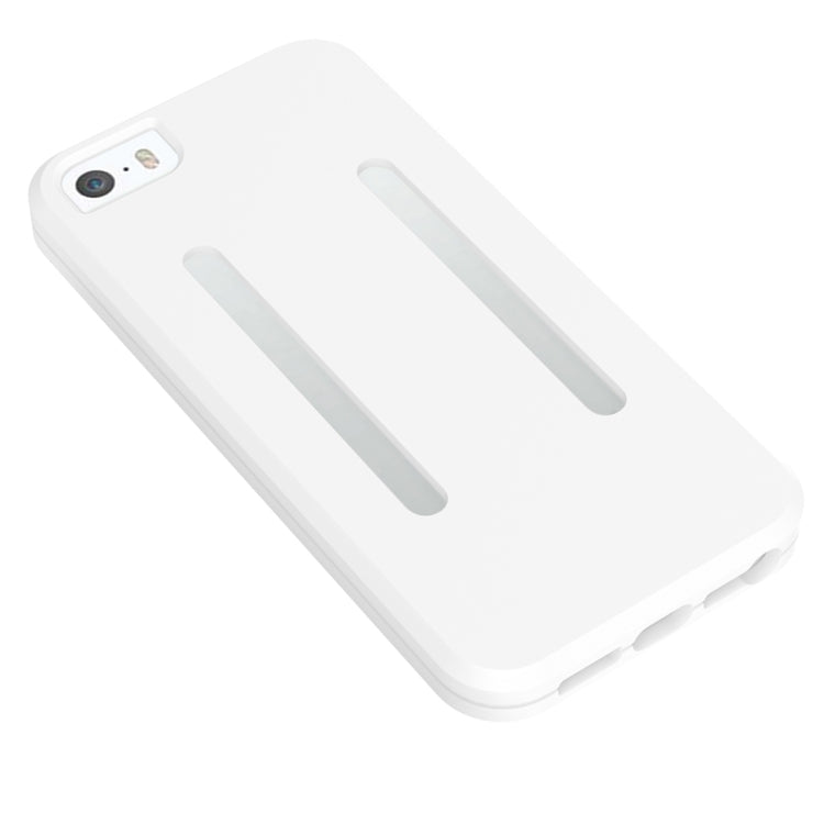2 in 1 for iPhone 5 & 5S & SE Dual Control Sport Armband with Detachable Premium Silicone Case