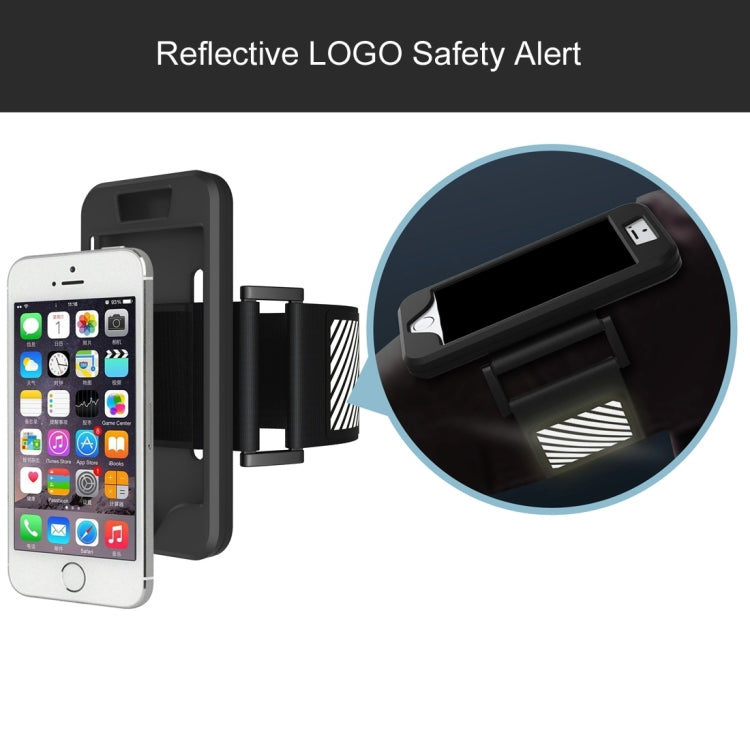 2 in 1 for iPhone 5 & 5S & SE Dual Control Sport Armband with Detachable Premium Silicone Case