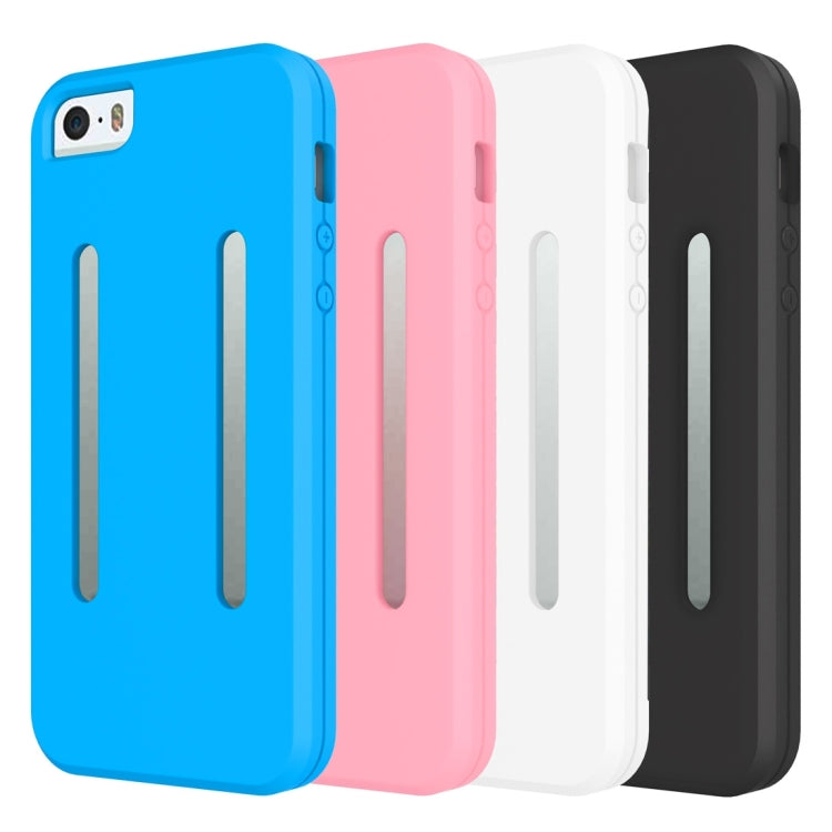 2 in 1 for iPhone 5 & 5S & SE Dual Control Sport Armband with Detachable Premium Silicone Case