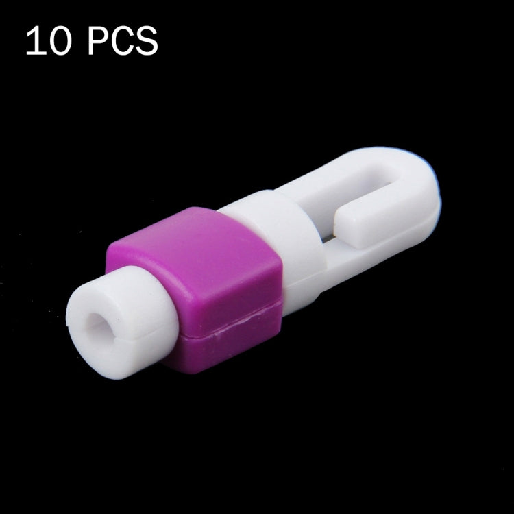 10 PCS Earphone Headphone Wire Cable Line Protective Cover Winder Cord Wrap Organizer