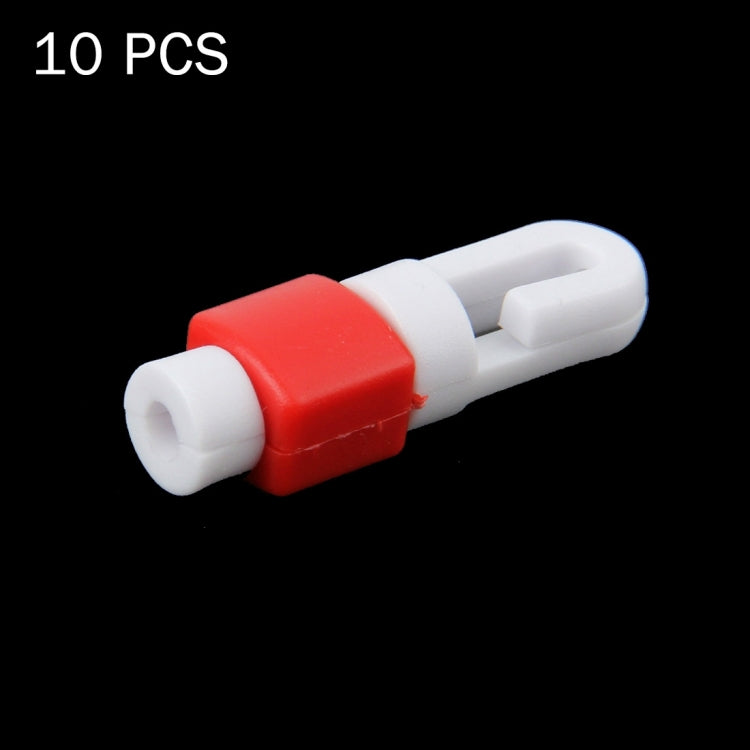 10 PCS Earphone Headphone Wire Cable Line Protective Cover Winder Cord Wrap Organizer