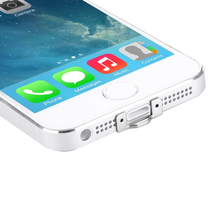 For iPhone SE & 5s & 5c & 5 Stainless Steel Material Lanyard Hanger with Screwdriver