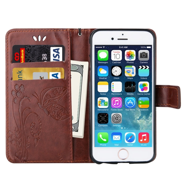 For iPhone 5 & 5s & SE Crazy Horse Texture Printing Horizontal Flip Leather Case with Holder & Card Slots & Wallet & Lanyard