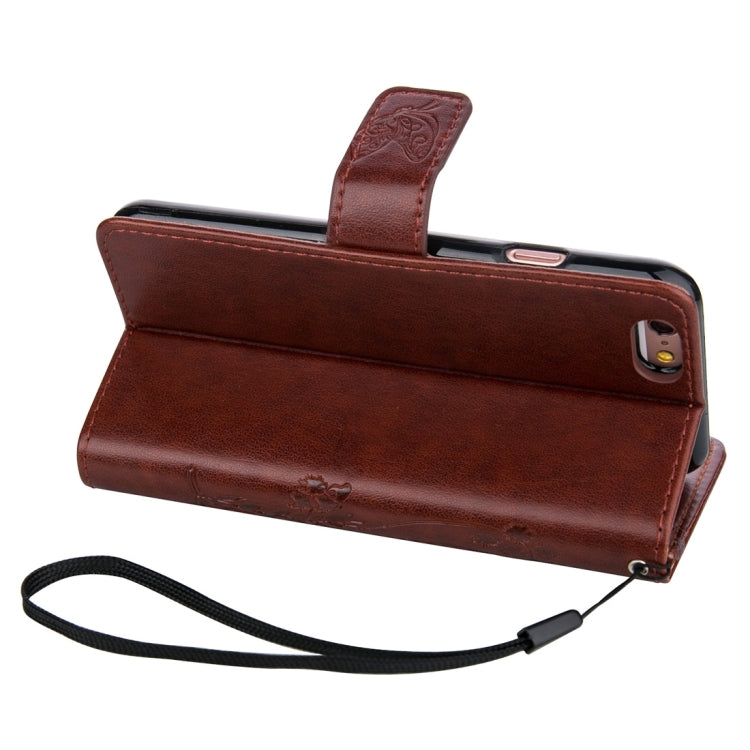 For iPhone 5 & 5s & SE Crazy Horse Texture Printing Horizontal Flip Leather Case with Holder & Card Slots & Wallet & Lanyard