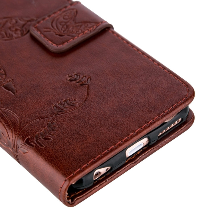 For iPhone 5 & 5s & SE Crazy Horse Texture Printing Horizontal Flip Leather Case with Holder & Card Slots & Wallet & Lanyard