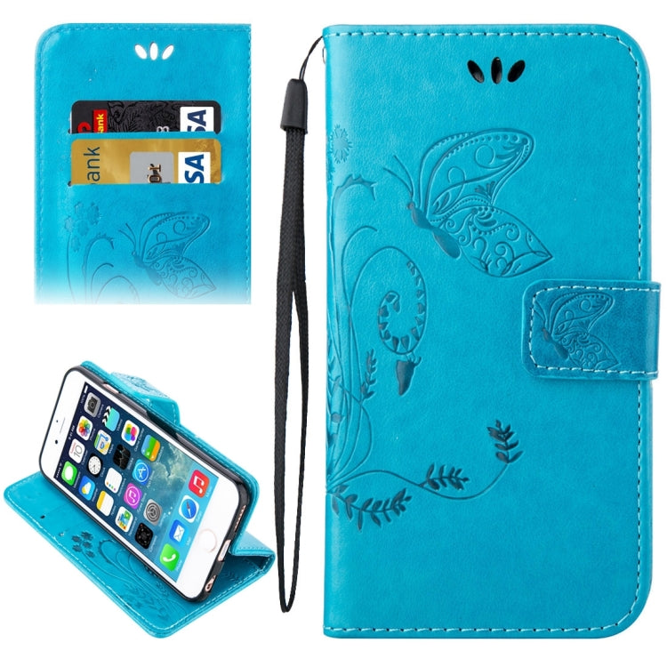 For iPhone 5 & 5s & SE Crazy Horse Texture Printing Horizontal Flip Leather Case with Holder & Card Slots & Wallet & Lanyard