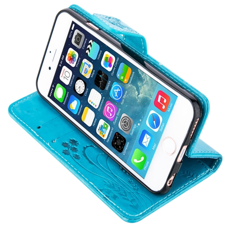 For iPhone 5 & 5s & SE Crazy Horse Texture Printing Horizontal Flip Leather Case with Holder & Card Slots & Wallet & Lanyard