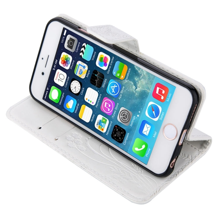 For iPhone 5 & 5s & SE Crazy Horse Texture Printing Horizontal Flip Leather Case with Holder & Card Slots & Wallet & Lanyard