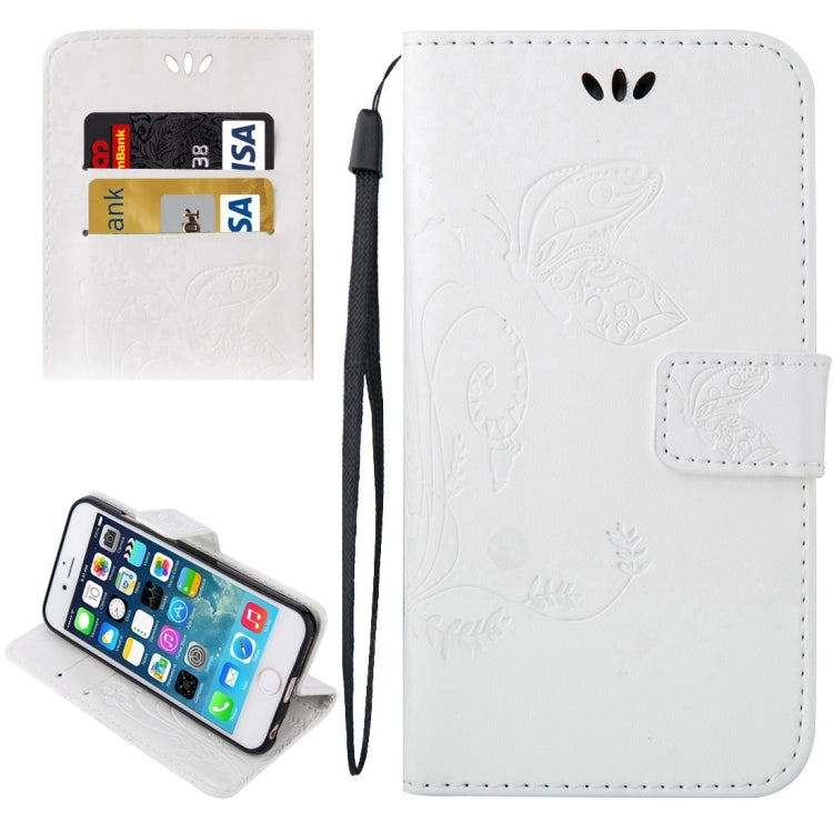 For iPhone 5 & 5s & SE Crazy Horse Texture Printing Horizontal Flip Leather Case with Holder & Card Slots & Wallet & Lanyard