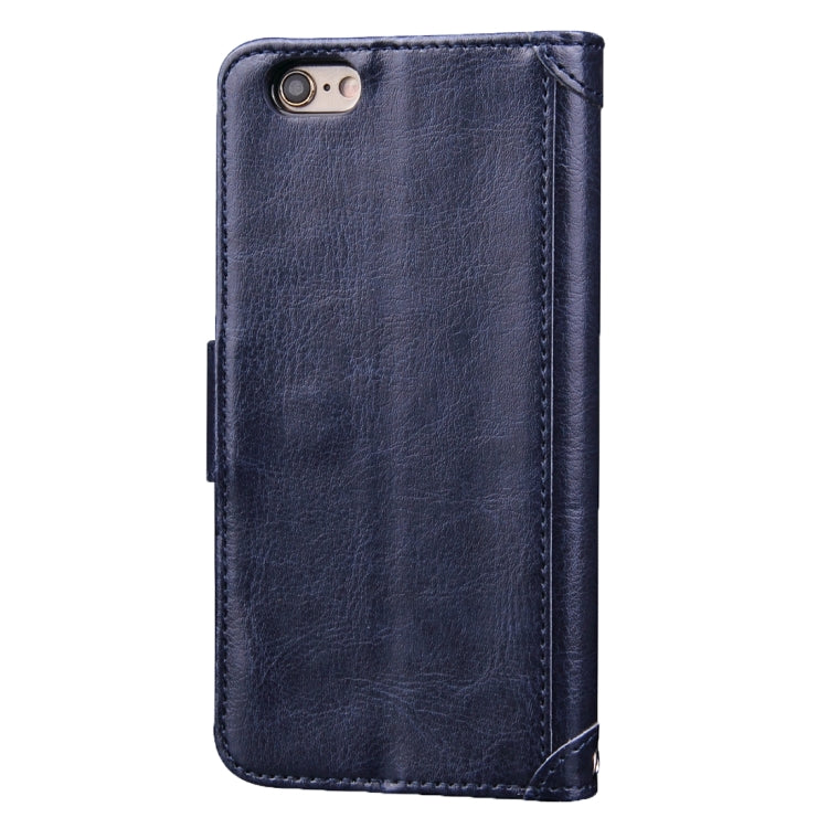 For iPhone 5 & 5s & SE Crazy Horse Texture Horizontal Flip Leather Case with Photo Frame & Holder & Card Slots & Wallet & Lanyard