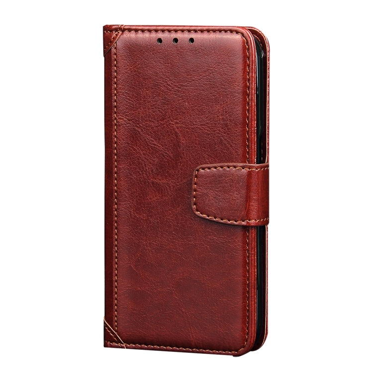 For iPhone 5 & 5s & SE Crazy Horse Texture Horizontal Flip Leather Case with Photo Frame & Holder & Card Slots & Wallet & Lanyard