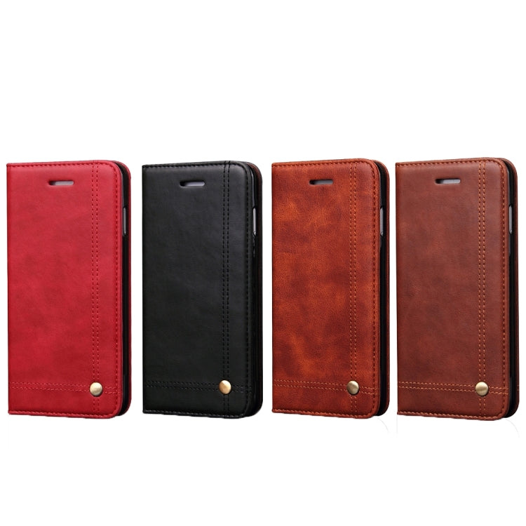 For iPhone 5 & 5s & SE Crazy Horse Texture Horizontal Flip Leather Case With Card Slots & Wallet