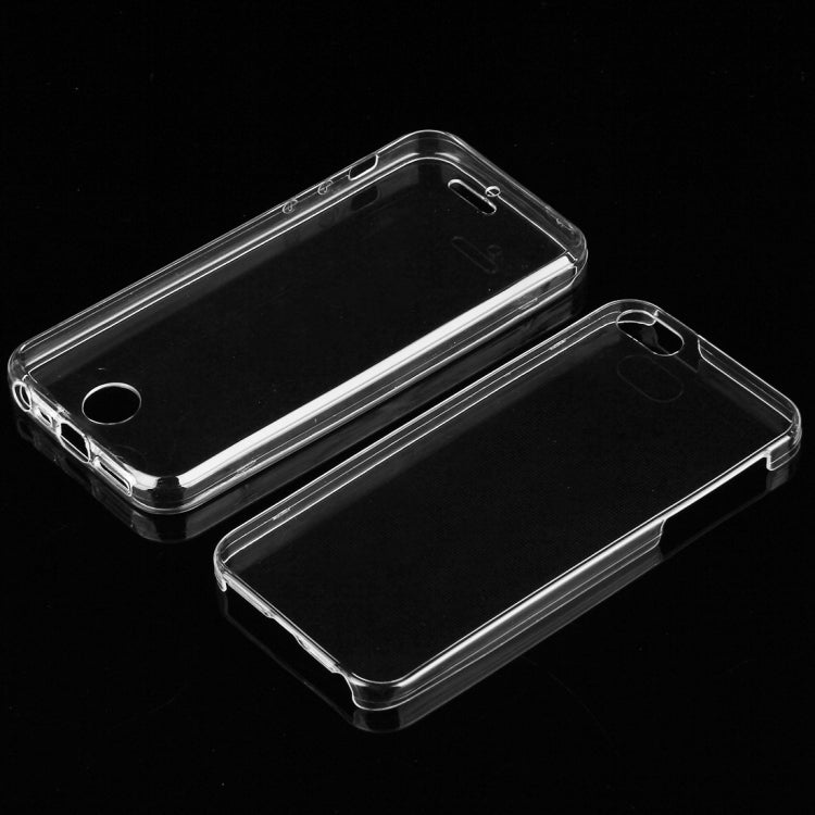For iPhone 5 & 5s & SE 0.75mm Double-sided Ultra-thin Transparent TPU Protective Case(Transparent)