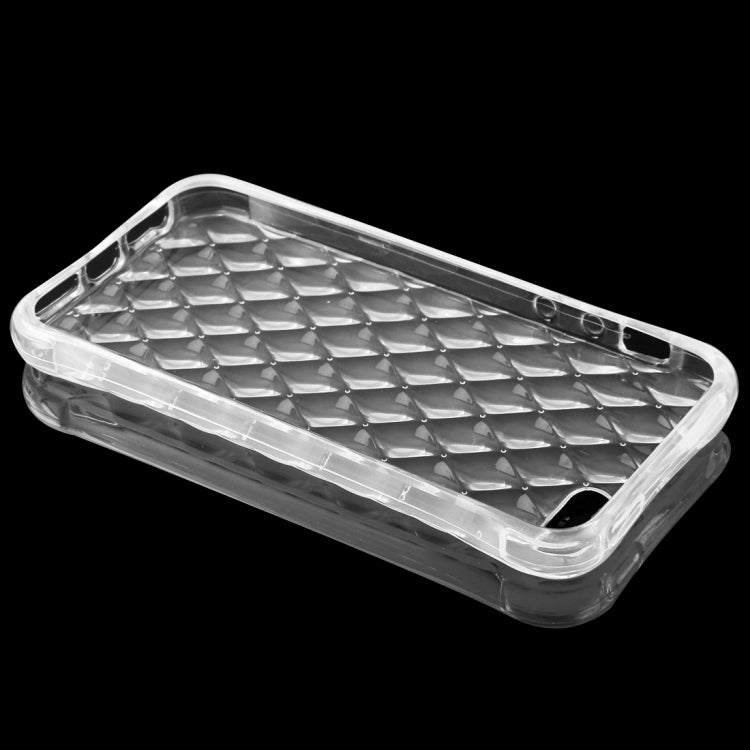 For iPhone 5 & 5s & SE Shock-resistant Cushion TPU Protective Case(Transparent)