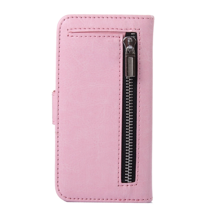 2 in 1 Separable Crazy Horse Texture Wallet Style Flip Leather Case for iPhone 5 & 5S & SE